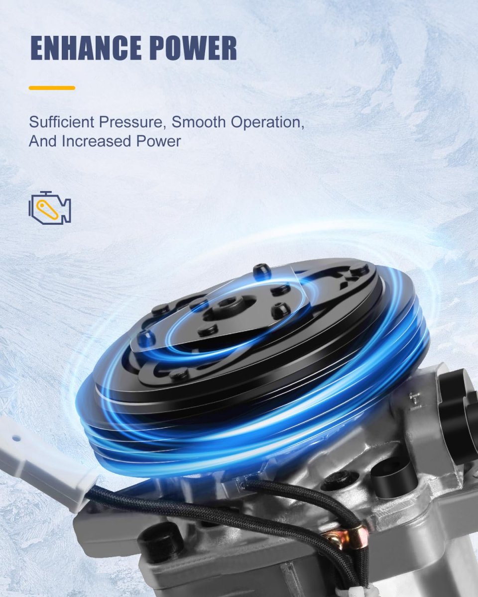 Air Conditioner A C Compressor With Clutch For 1995-2001 Suzuki Esteem 1 6l 1999-2005 Grand Vitara 2 5l 10349471