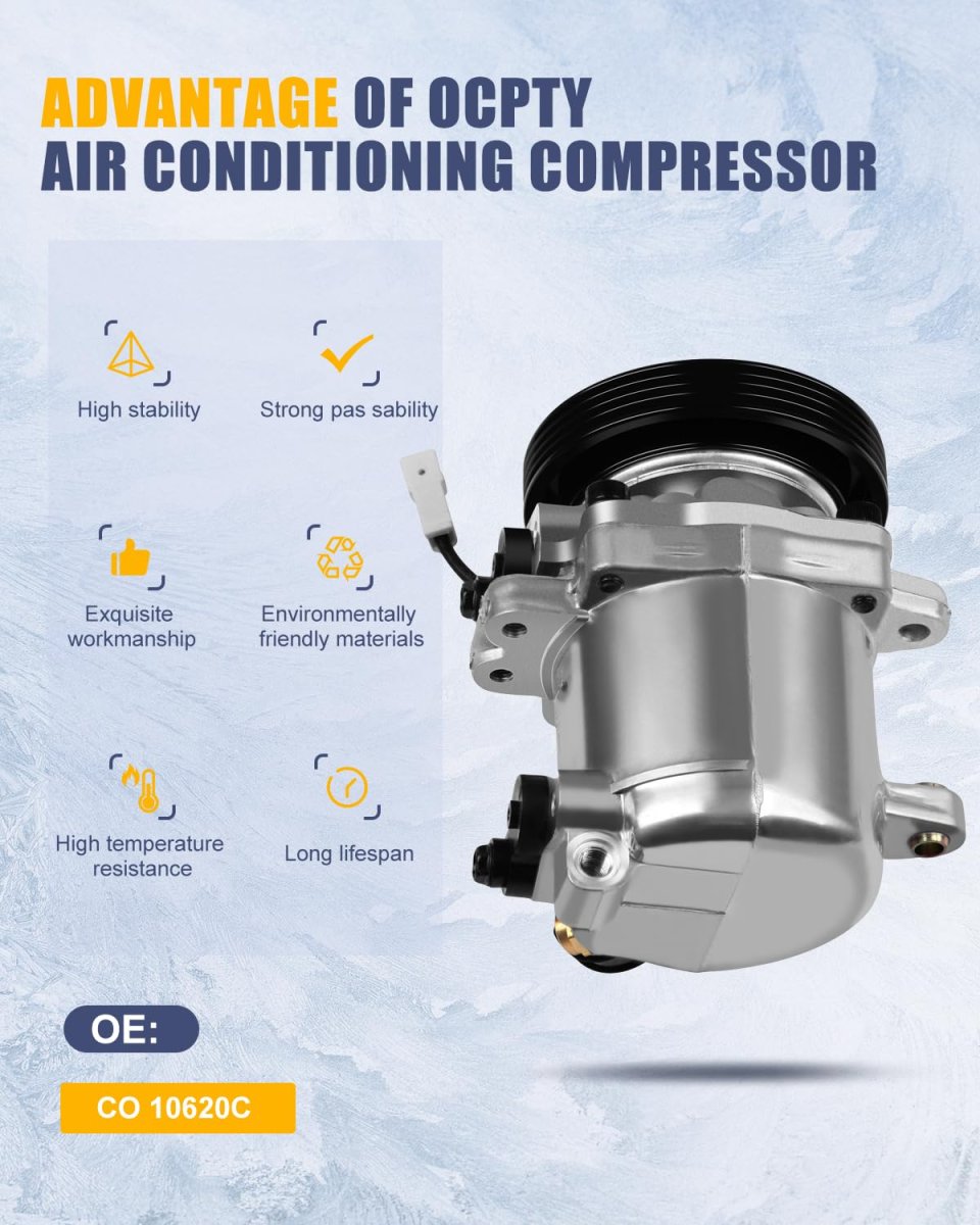 Air Conditioner A C Compressor With Clutch For 1995-2001 Suzuki Esteem 1 6l 1999-2005 Grand Vitara 2 5l 10349471