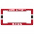 Boston University Stripe License Plate Tag Frame 