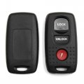 3 Button Key Fob Remote Control Case Shell Replacement Kpu41794 For Mazda 6 20 To 2005 And 3 2004 2009 Black Plastic Metal