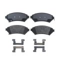 Front Disc Brake Pads For Buick Century Park Avenue 1997 2005 Semi Metallic Bonded With Wear Sensor And Shims 0 67 In Inner Pad 