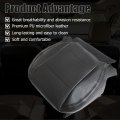 Front Driver Side Bottom And Top Back Replacement Perforated Seat Covers Slate Black Microfiber Leather For Subaru Outback