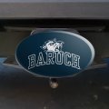 Baruch College Bearcats Logo Oval Tow Hitch Cover Trailer Plug Insert 2