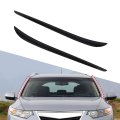 Front Driver And Passenger Side Windshield Molding Trim For Acura Tsx 2011 2014 Black Plastic 73162 Tl2 305 73152 
