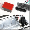 Auto Dynasty Compatible With Chevy Gmc C K Series Led Tail Brake Reverse Light Kit Chrome Clear
