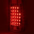 Auto Dynasty Compatible With Chevy Gmc C K Series Led Tail Brake Reverse Light Kit Chrome Clear