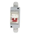 Miniature Circuit Breaker Mcb 2p Dc 500v 32a Disconnect Switch With Ip65 Distribution Box For Solar Power Pv Off Grid Indoor
