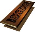 Decor Grates Sph210-rb Scroll Plated Register 2-inch By 10-inch Rubbed Bronze 