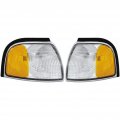 Mazda B2500 B3000 B4000 Corner Light 1998 1999 2000 Driver And Passenger Side Pair Set Clear Amber Lens Ma2520112 Ma2521112 