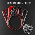 Jupizeus Carbon Fiber Compatible With Audi Headlight Switch Buttons Cover Trim Sticker For Tt Roadster Mk2 8j 2007-2014 Auto