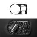 Jupizeus Carbon Fiber Compatible With Audi Headlight Switch Buttons Cover Trim Sticker For Tt Roadster Mk2 8j 2007-2014 Auto