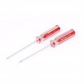 3mmx75mm Shaft 3mm Magnetic Tip Phillips Screwdriver 2pcs 