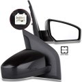 Left And Right Side Mirrors For 2007-2012 Nissan Sentra With Electric Adjustment Non-heated Exterior