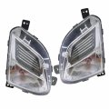 Fog Lights Assembly Replacement For 2018 2019 2020 Chevrolet Equinox Clear Lens With Bulbs Bezel Front Driving Light Left Right