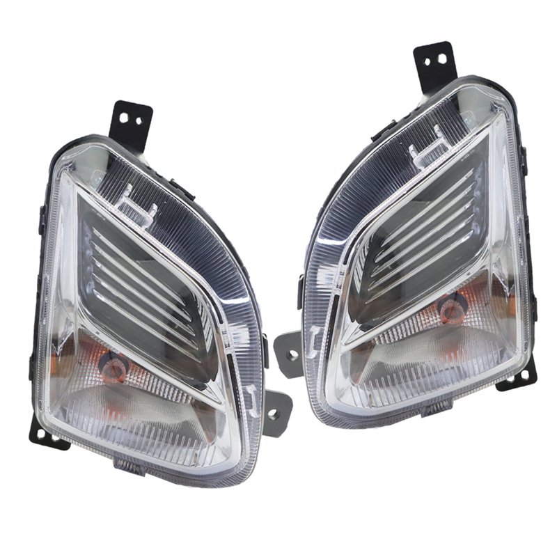 Fog Lights Assembly Replacement For 2018 2019 2020 Chevrolet Equinox Clear Lens With Bulbs Bezel Front Driving Light Left Right
