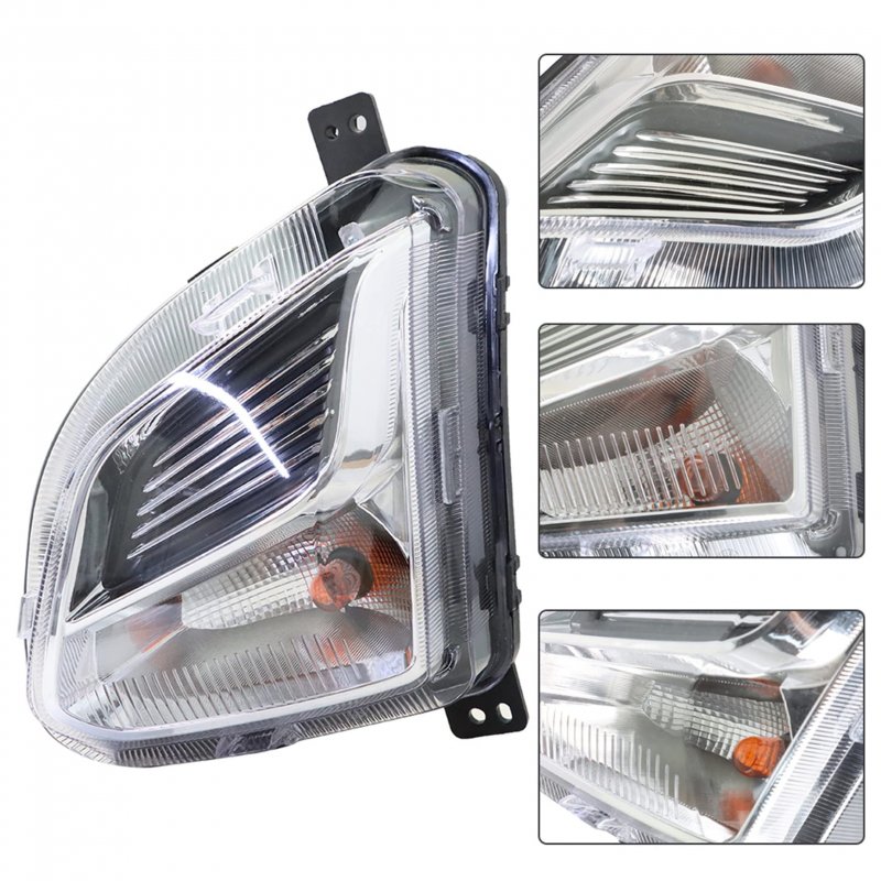 Fog Lights Assembly Replacement For 2018 2019 2020 Chevrolet Equinox Clear Lens With Bulbs Bezel Front Driving Light Left Right