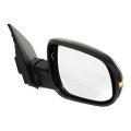 Door Mirror For Kia Rio Rio5 2010 2011 Passenger Side Power Heated With Signal Light Manual Folding Paintable Replacement 
