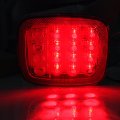 Side Marker Light 2pcs Red White Tail Lamps Trailer Lamp Stop Turn Fit For 76-06 Wrangler Cj Yj Tj Boats Truck Pickups 12v