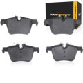 Front Brake Pads For Volvo Xc60 2022 2023 2024 2025 2026 Low Metallic Electronic Pad Wear Sensor 2 35 In Inner Height 5000
