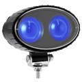 Led Forklift Safety Light Blue Spot 8w 250lm 10v-100v Warehouse Safe Warning 