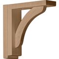 Ekena Millwork Bkt02x08xreal-case 1 2 Inch W X 3 4 D 8 H Reece Shelf Bracket Alder 2-pack 