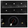 Acanii For Black 1987-1993 Ford Mustang Led Tail Lights Brake Lamps 87-93 Left Right Pair