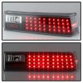 Acanii For Black 1987-1993 Ford Mustang Led Tail Lights Brake Lamps 87-93 Left Right Pair