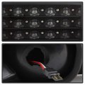 Acanii For Black 1987-1993 Ford Mustang Led Tail Lights Brake Lamps 87-93 Left Right Pair