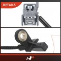 A-premium Abs Wheel Speed Sensor Compatible With Volvo Models S60 2001-2009 Xc70 2003-2007 S80 2001-2006 V70 2001-2007 Front
