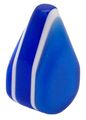 Vintage Parts 96172 Blue Small Tear Shape Dash Knob 