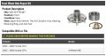 Front Wheel Bearing Hub Repair Kit Compatible With 2002-2006 Honda Cr-v Japan Built Vehicle