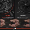 A-premium 16 Inch Electric Radiator Fan High 3000 Cfm 12v 120w With Thermostat Wiring Switch Relay Kit