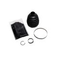 Wheel Half Shaft Constant Velocity Boot Kit Front For Gmc Terrain 2010 2011 2012 Rubber Black Solid Type With Clamps And Ring 