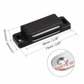 Uxcell 5pcs Door Cabinet Magnetic Catch Magnet Latch Closure Abs Black 73mm Length