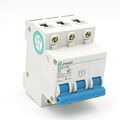 Baomain Miniature Circuit Breaker Dz47-63 C6 Ac400v 6amp 3 Pole Din Rail Mounting