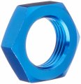 Ft-1-9013-08-bl An8 3 4 In 16 Bulkhead Aluminum Finish Nut Sealing Locking Fitting Blue T-6061 Anodized Universal Fit 