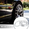 X Autohaux 4pcs Od 112mm To Id 87 1mm Aluminium Alloy Car Hub Centric Rings Wheel Bore Center Spacer