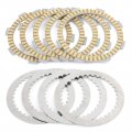 Topteng Clutch Plate Kit Disc Plates Steel Friction For Kawasaki Klf Klt 185 Ar125 Kmx125 200 Kmx200