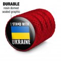 I Stand With Ukraine Tire Rim Wheel Aluminum Valve Stem Caps
