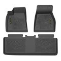 Floor Mats Cargo Liners For Tesla Model S 2015-2020 Only Badging Heavy Duty 3-piece Premium All Weather Automotive Tpe 