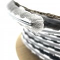 Z78194c Zipper Pile Weatherstrip 187 In Backing 300 Height 100 Ft Roll Gray 