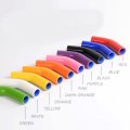 Silicone Radiator Hose Kit With Clamps For 1990 1993 Honda Accord Cb7 F22a F20a Blue High Temperature Resistant Nylon