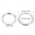 X Autohaux 4pcs Od 83 1mm To Id 65 Aluminium Alloy Car Hub Centric Rings Wheel Bore Center Spacer