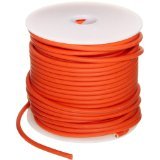 24awg Mil-w-76d Type Mw Orange Stranded 7x32 Hookup Wire 100 Ft Roll 1000v 80c