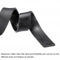 Uxcell Neoprene Rubber Sheet Rolls 3 16 T X 1 18 W 78 74 L Solid Strips For Diy Gasket Sealing Padding Reduce Vibration Mat