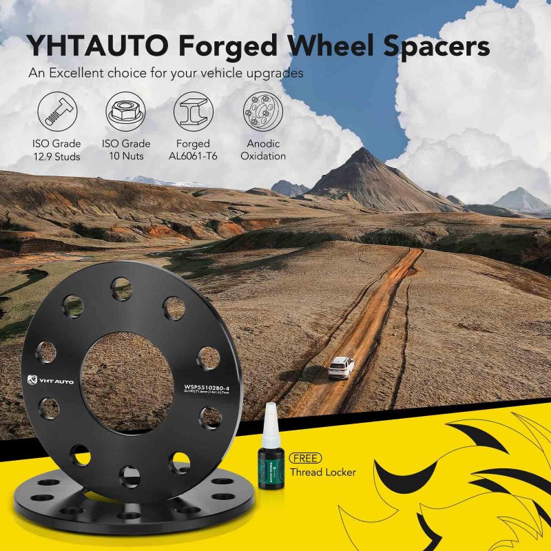 5x130mm Wheel Spacers 7mm For Touareg Q7 Cayenne Boxster Panamera Cayman 911 928 944 968 5 Lug Tire W 1 2 X 20 12 9 Grade Studs