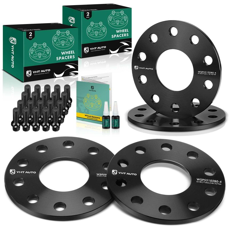 5x130mm Wheel Spacers 7mm For Touareg Q7 Cayenne Boxster Panamera Cayman 911 928 944 968 5 Lug Tire W 1 2 X 20 12 9 Grade Studs
