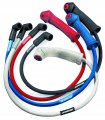 Design Engineering 010712 Protect-a-boot And Wire Black 8-cylinder Kit For Spark Plug Boot Protection 