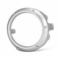 To1038161 Front Fog Light Bezel For Toyota Highlander 2004-2007 Driver Left Side Smooth Silver 