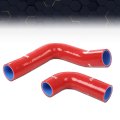 Radiator Hose Kit For Massey Ferguson Mf203 205 235 Diesel Mf35 135 Gas Red 